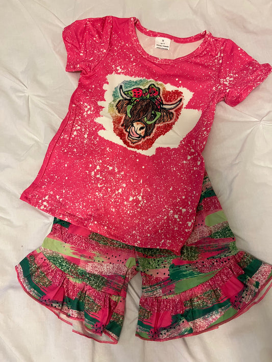 Highlander/ watermelon set