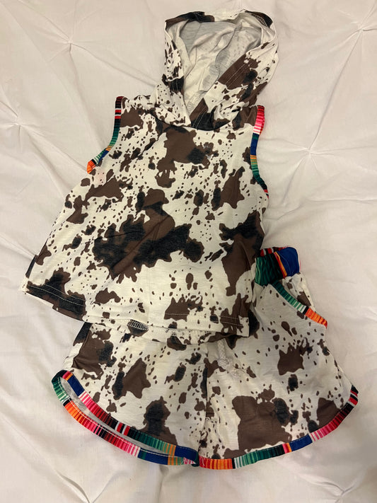 Cow print/ serape
