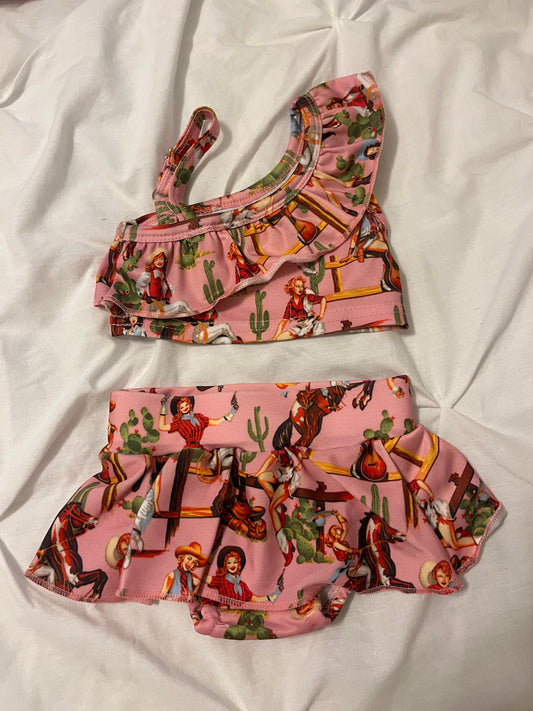 Pinup Cowgirl Swimsuit