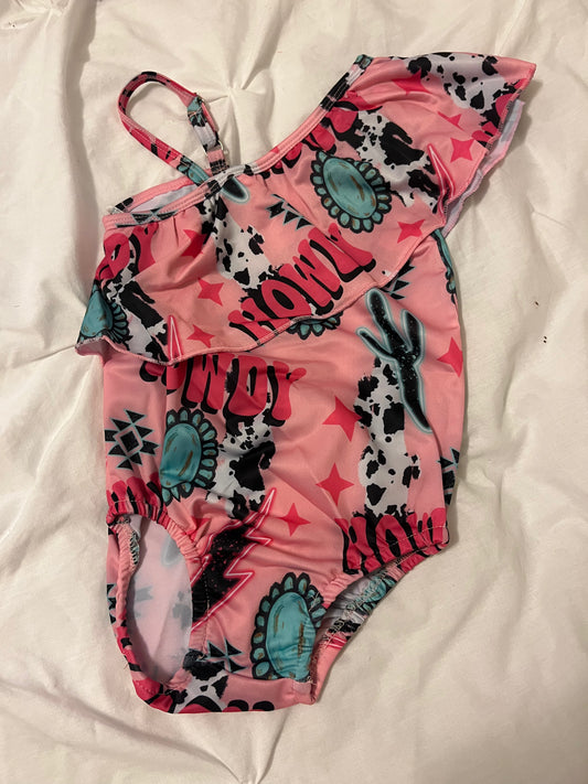 Pink Howdy Swimsuit