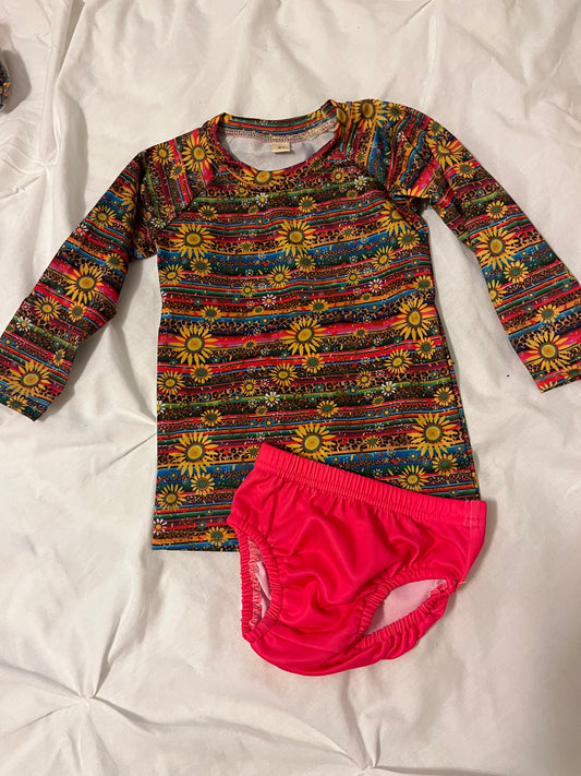 Serape Swimsuit (2T + sizes)